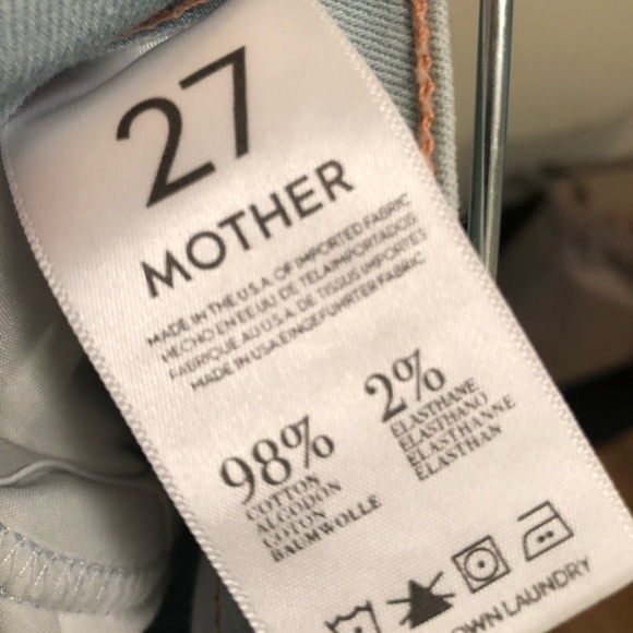 Mother Flare Light Wash Denim - Picture 5 of 5